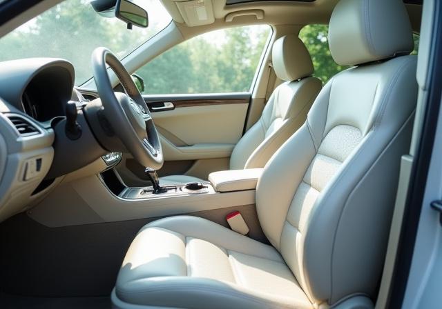 Бездоганно чистий салон автомобіля після детейлінгу